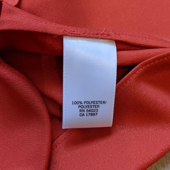 EUC Petite (PXXS) - BANANA REPUBLIC Petal Sleeve Cowl Neck SS Top - Picture 4 of 5